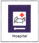 Informatory Road Signs - Hospital