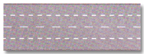Road Marking Signs - Lane Line And Broken Centre Line